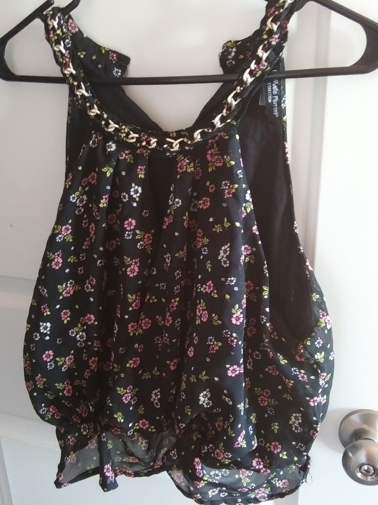 Floral tank top